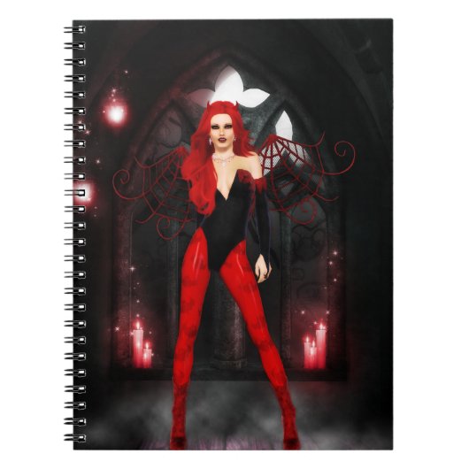 Red Succubus Notitieboek (Voorkant)