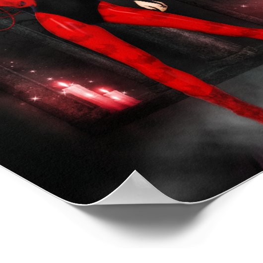 Red Succubus Poster (Hoek)