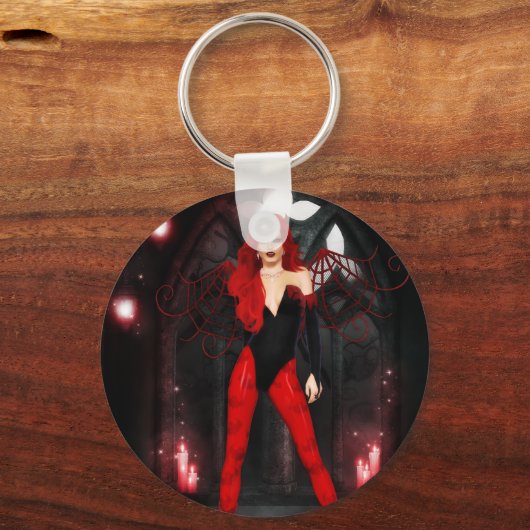 Red Succubus Sleutelhanger (Voorkant)