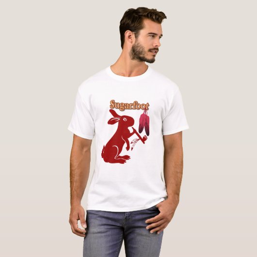 Red Sugarfoot T-shirt (Voorkant volledig)