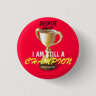 RED SUMMER-BUTTON RONDE BUTTON 3,2 CM