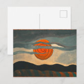 Red Sun | Arthur Dove | Briefkaart (Voorkant / Achterkant)