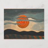 Red Sun | Arthur Dove | Briefkaart (Voorkant)