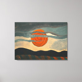 Red Sun | Arthur Dove | Canvas Afdruk