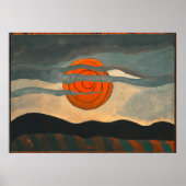 Red Sun | Arthur Dove | Poster (Voorkant)