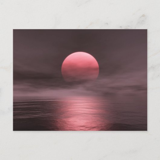 Red Sun Briefkaart (Voorkant)