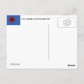 Red Sun Briefkaart (Achterkant)