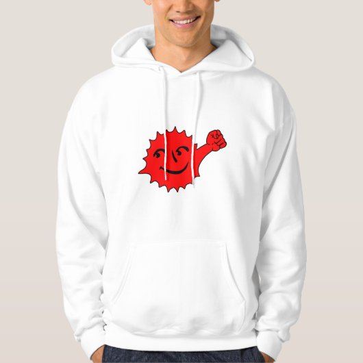 Red Sun Cheer Mascot Hoodie (Voorkant)