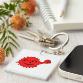 Red Sun Cheer Mascot Sleutelhanger (Voorkant Rechts)