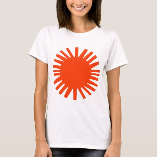RED SUN damesT-shirt T-shirt (Voorkant)