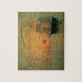 Red Sun door Maxime Maufra,  impressionisme Legpuzzel (Verticaal)