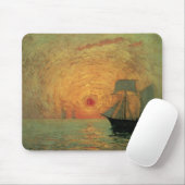 Red Sun door Maxime Maufra,  impressionisme Muismat (Met muis)