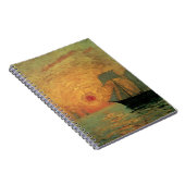 Red Sun door Maxime Maufra,  impressionisme Notitieboek (Rechterzijde)