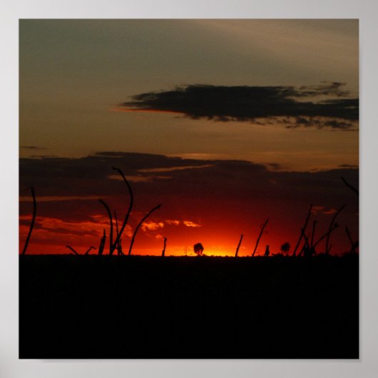 Red Sun Poster (Voorkant)