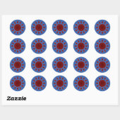 Red Sun Sticker (Vel)