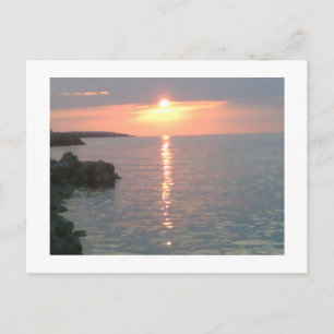 Red Sunset Briefkaart