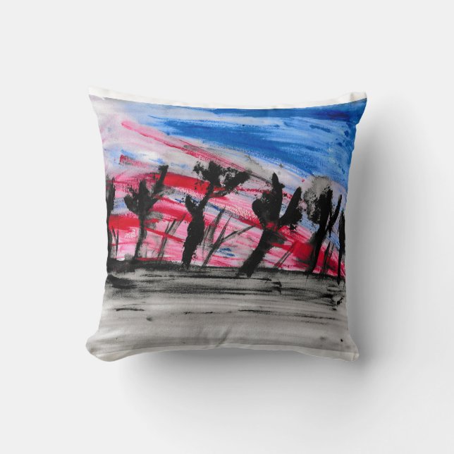 Red Sunset Kussen (Voorkant)