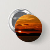Red Sunset Ronde Button 5,7 Cm (Voorkant /achterkant)