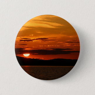 Red Sunset Ronde Button 5,7 Cm