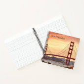 Red Sunset San Francisco Notitieboek (Binnen)