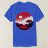 Red Sunset T-shirt (Design voorkant)