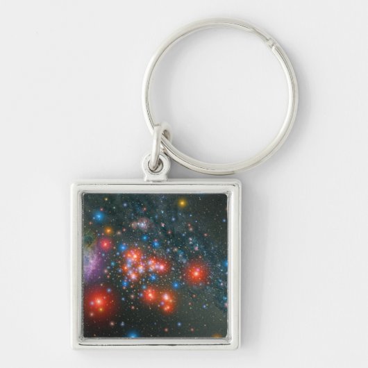 Red Super Giant Cluster Sleutelhanger (Voorkant)