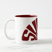 Red Super Hi-Fi-Mok Tweekleurige Koffiemok (Links)