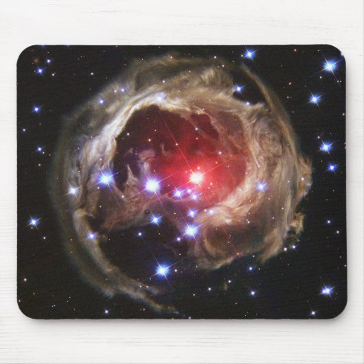 Red Superreuze Star V838-monocer Muismat (Voorkant)