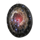 Red Superreuze Star V838 Monocerotis Dartbord (Voorkant Rechts)