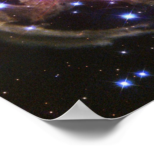 Red Superreuze Star V838 Monocerotis Poster (Hoek)