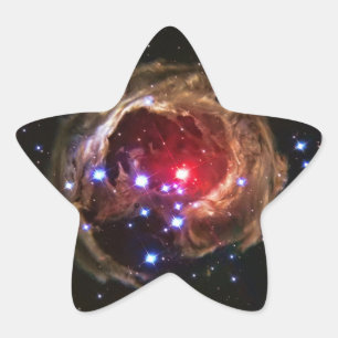 Red Superreuze Star V838 Monocerotis Ster Sticker