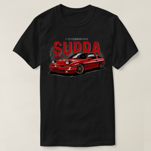 Red Supra MK3 T-shirt (Design voorkant)