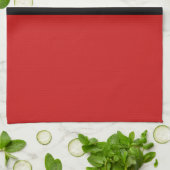 Red Swanky Fleur De Lis Towel Theedoek (Gevouwen)