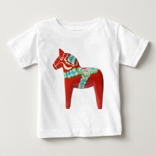 Red Swedish Dala Horse (Voorkant)