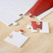 Red Swedish Dala Horse Legpuzzel (Zijkant)