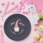 Red Swedish Gnome Holiday Paper Borden Papieren Bordje (Feest)