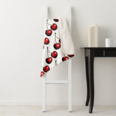 Red Sweet Cherries Sherpa Deken (In situ)