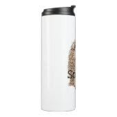 Red Sweet Heart Hedgehog Thermosbeker (Gedraaid links)