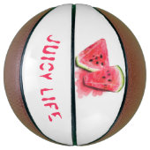 Red Sweet Juicy Watermelon Basketball Basketbal (Verticaal)