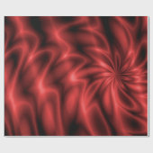 Red Swirl Cadeaupapier (Vlak)