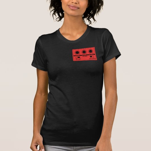 Red Synthesizer Filter T-shirt (Voorkant)