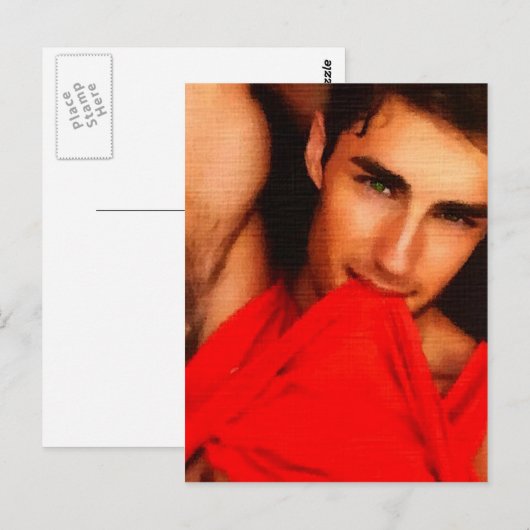 Red-T Hunk Briefkaart (Voorkant / Achterkant)