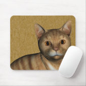 Red Tabby Cat Muismat (Met muis)