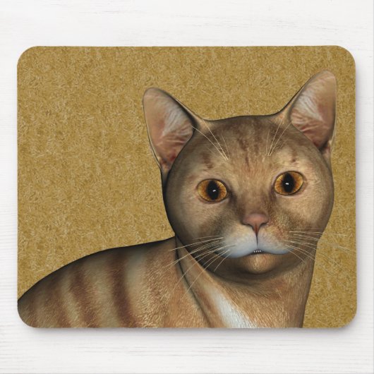 Red Tabby Cat Muismat (Voorkant)