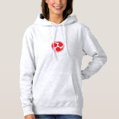Red Taiko Mitsudomoe Hoodie (Voorkant)
