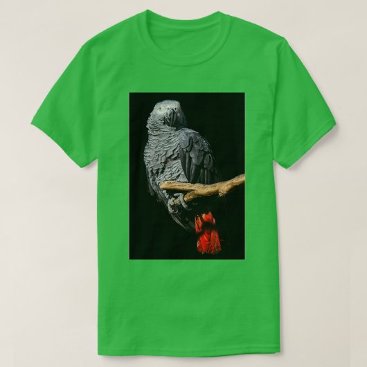 Red Tail Black Cockato T-shirt (Design voorkant)
