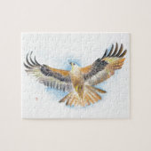 Red Tail Hawk Art Legpuzzel (Horizontaal)