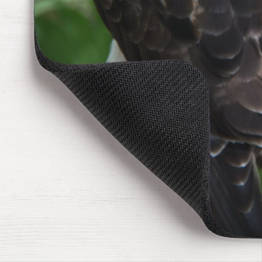 Red Tail Hawk Bird Mousepad Muismat (Hoek)