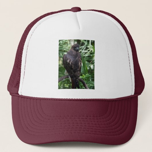 Red Tail Hawk Bird Trucker Pet (Voorkant)