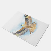 Red Tail Hawk Deurmat (Schuin)